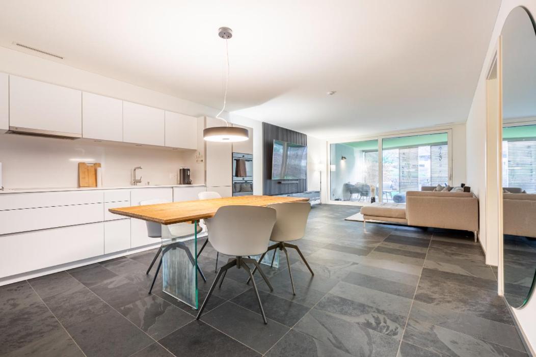 Luxus Wohnung Mit Garten Zürich Exteriör bild