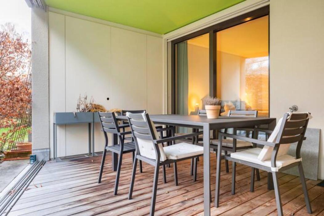 Luxus Wohnung Mit Garten Zürich Exteriör bild