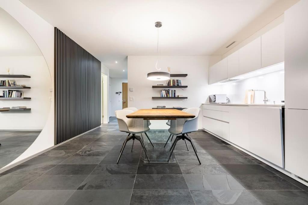 Luxus Wohnung Mit Garten Zürich Exteriör bild