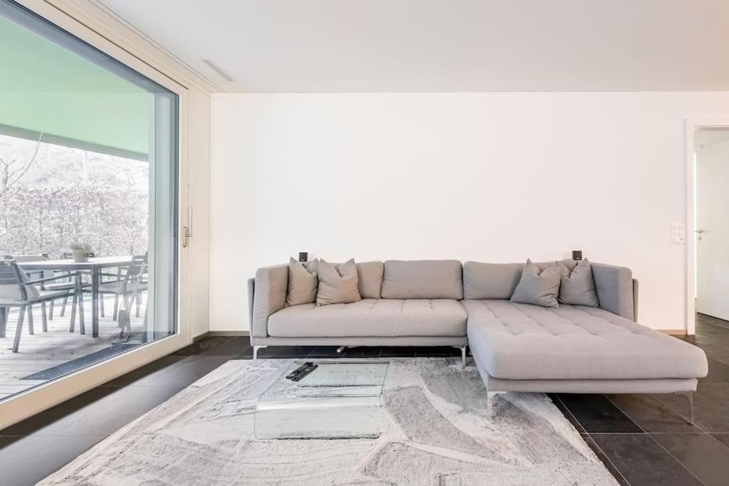 Luxus Wohnung Mit Garten Zürich Exteriör bild